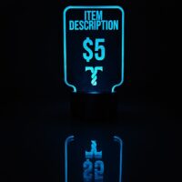 Market Vendor LED Price Signs