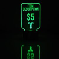 Market Vendor LED Price Signs