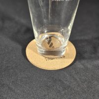 20250703_121323 Laser Engraved Logo Cork Coaster